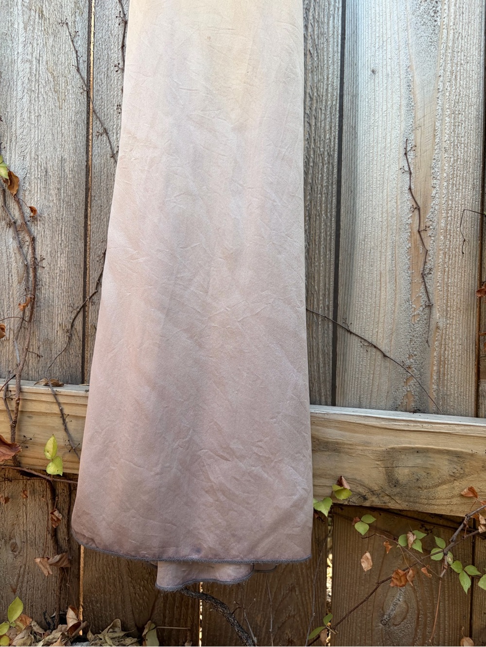Raquel Allegra Mustard to Taupe Ombre V-Neck Maxi Dress - Picture 3 of 7